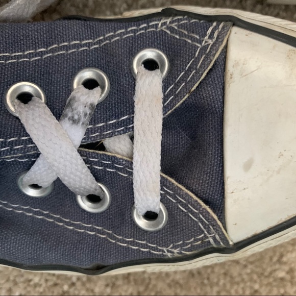 Navy Blue Low-top Converse - Picture 5 of 7